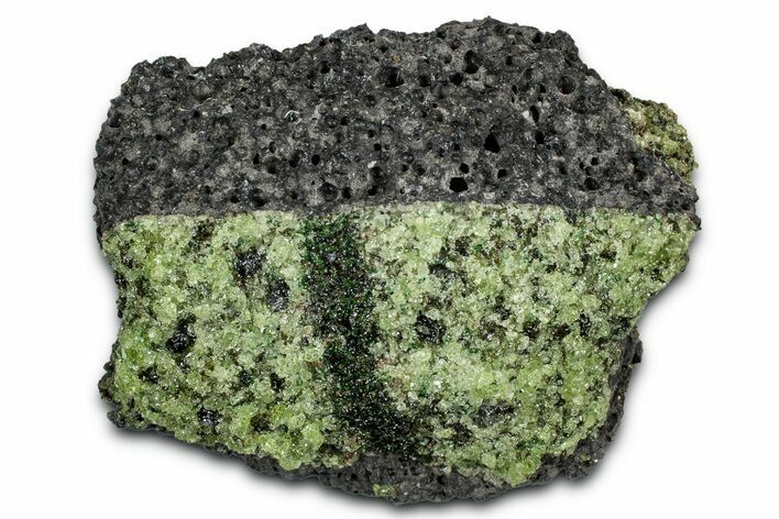 Peridot Crystals in Basalt - Arizona #340220
